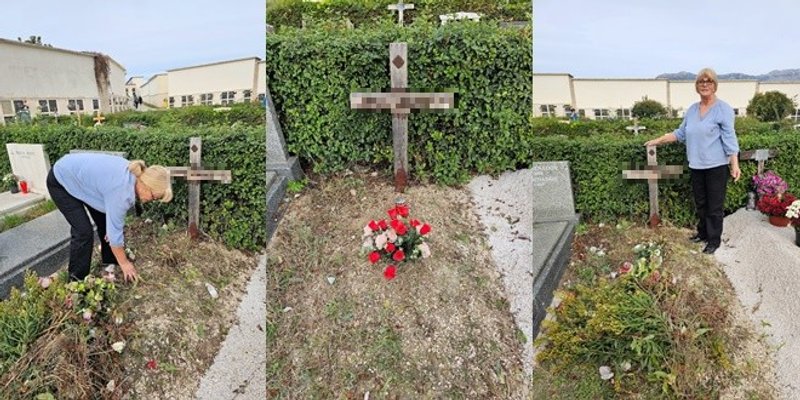 PLEMENITA PRIČA S LOVRINCA Žena sredila tuđi napušteni grob