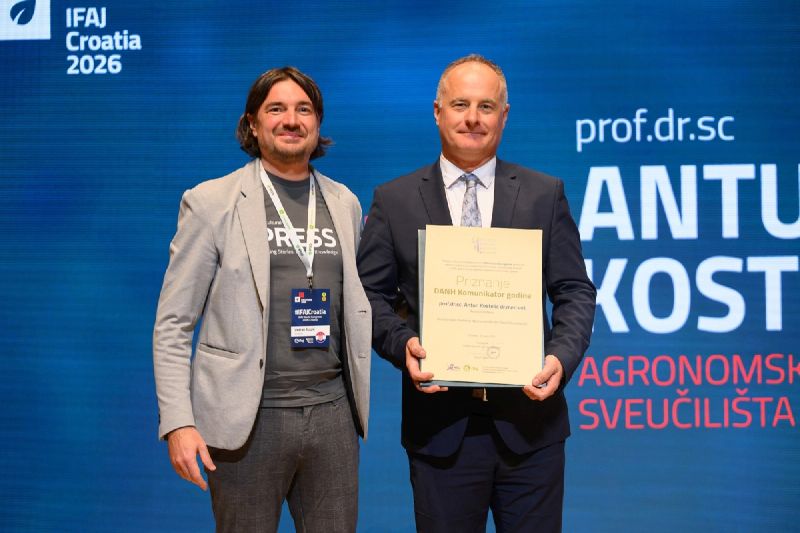 Prof.dr.sc. Antun Kostelić komunikator je godine