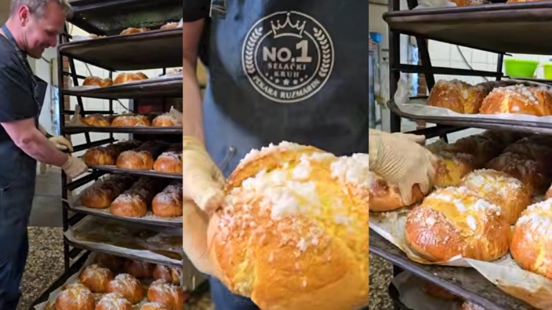 VIDEO: Proslavio ga je božićni kolač, ali sad za Uskrs intrigira sirnicama