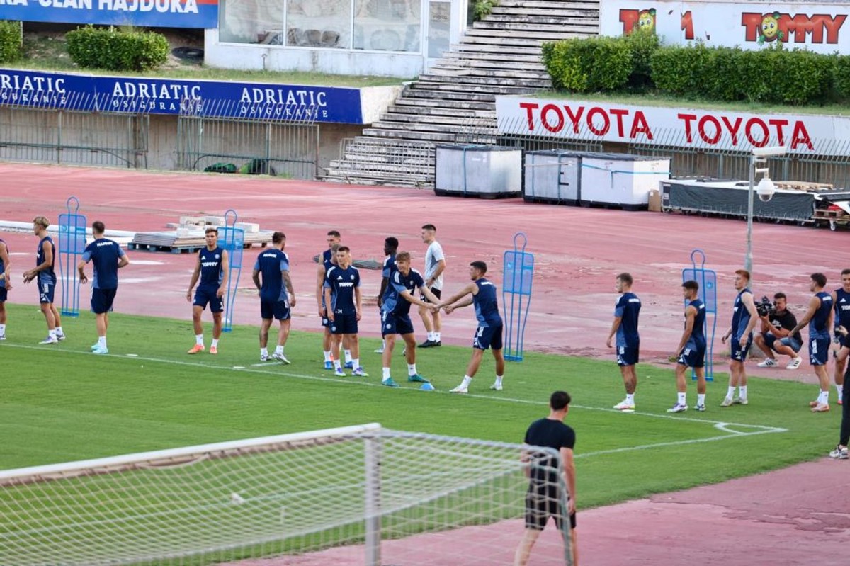 Hajduk - trening | foto: Veljko Martinović