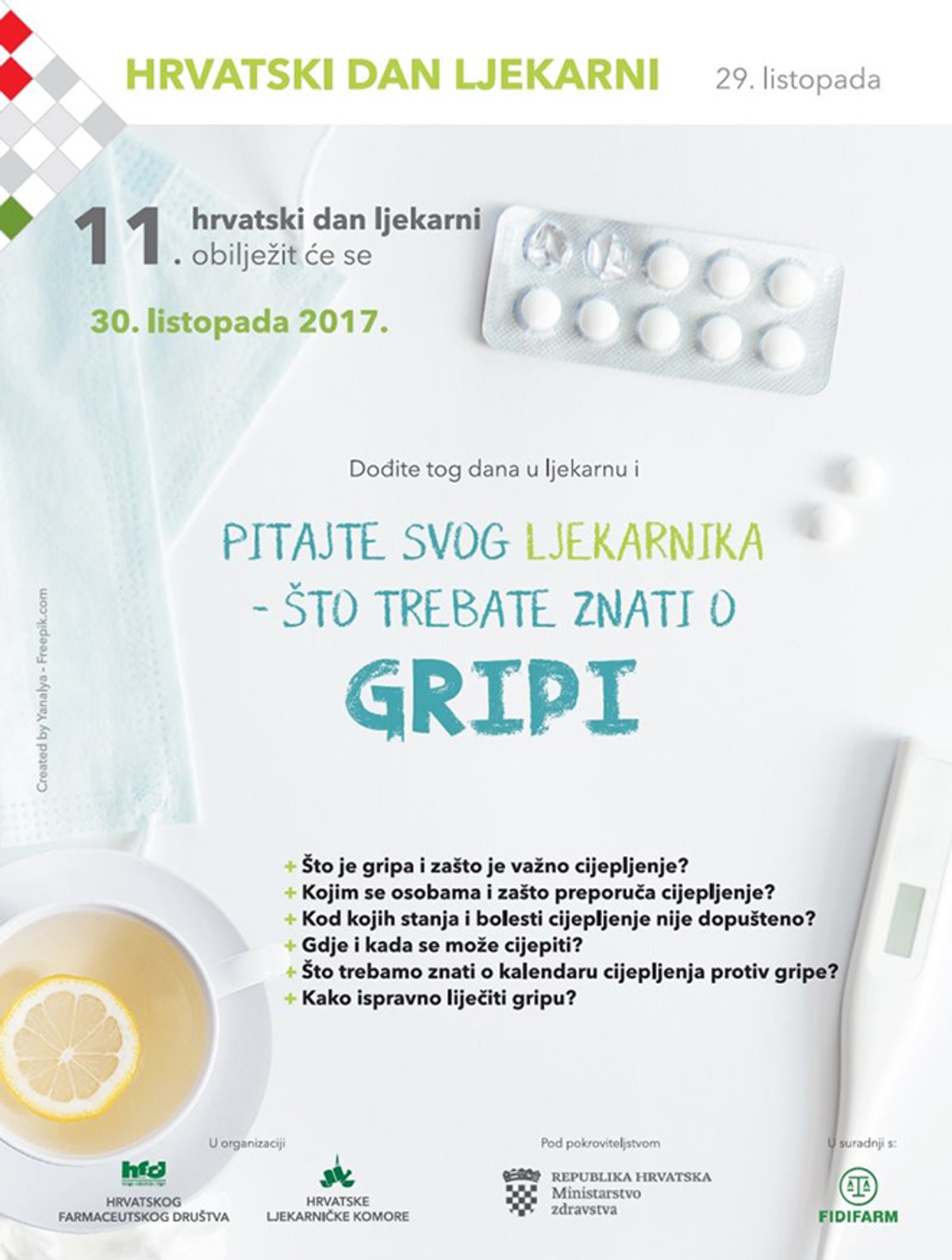 Dan otvorenih vrata: Pitajte ljekarnika što trebate znati o gripi