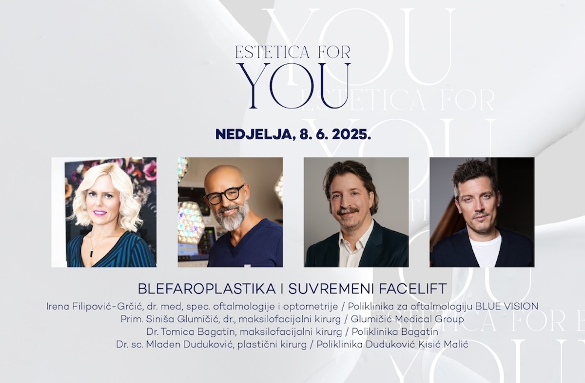 PRVI PUT U HRVATSKOJ Doznajte uživo sve o estetskim zahvatima i tretmanima - na jednom mjestu i od vrhunskih liječnika