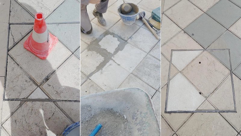 Nakon godina čekanja zamijenjene ispucane ploče na šahtama u Marmontovoj ulici