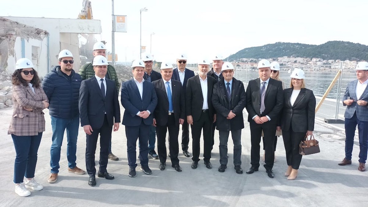 Novi terminal u splitskoj luci | foto: Veljko Martinović