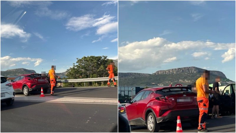 Prometna nesreća kraj Salona Malla