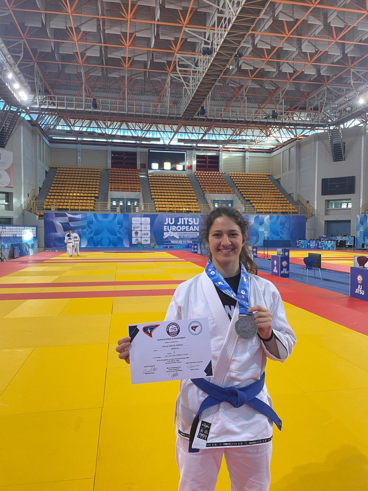 JIU-JITSU Paula Pandol osvojila seniorsku broncu na Europskom prvenstvu!