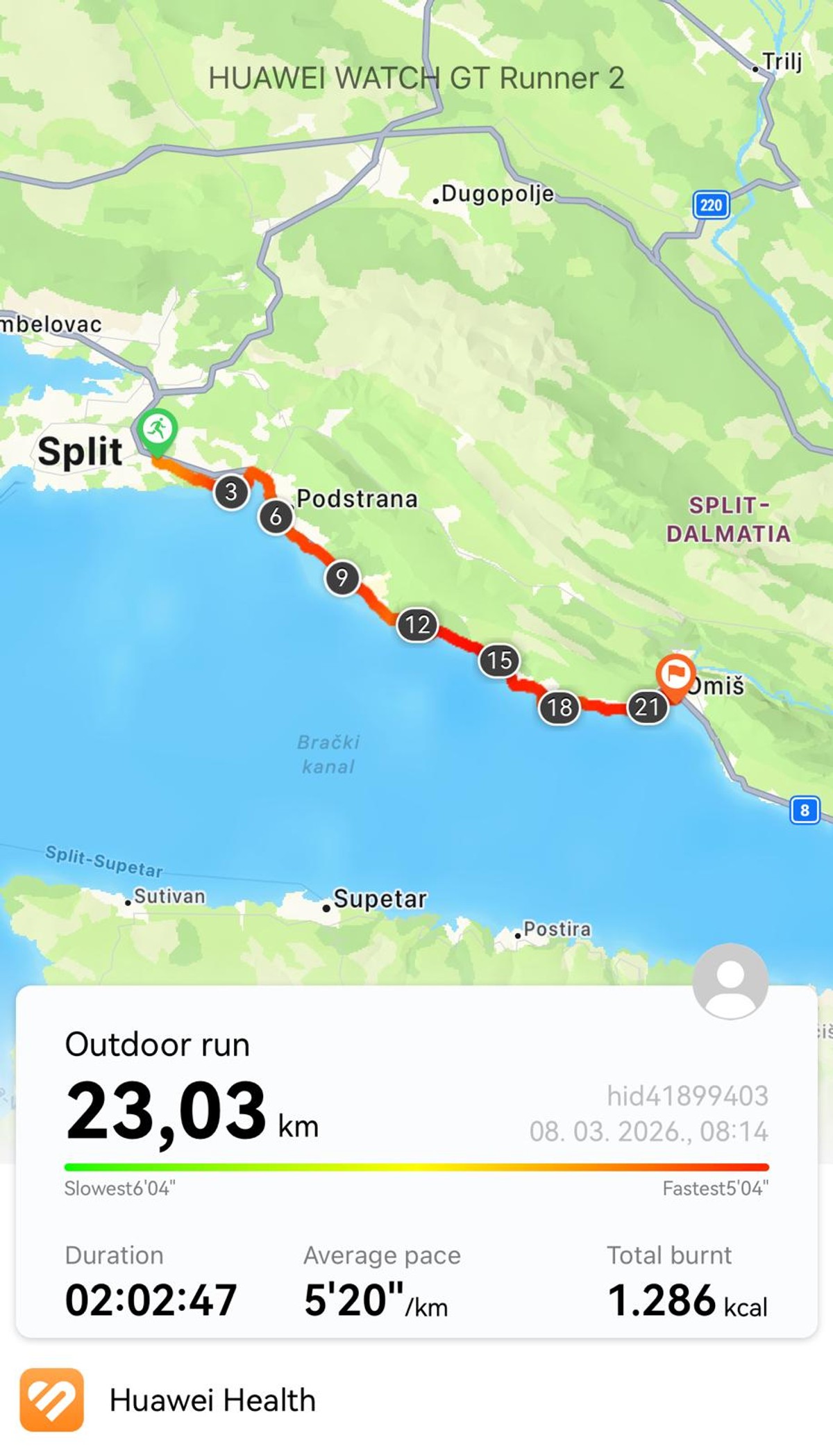 Huawei Watch GT Runner 2 - lagan, precizan i stvoren za trkače