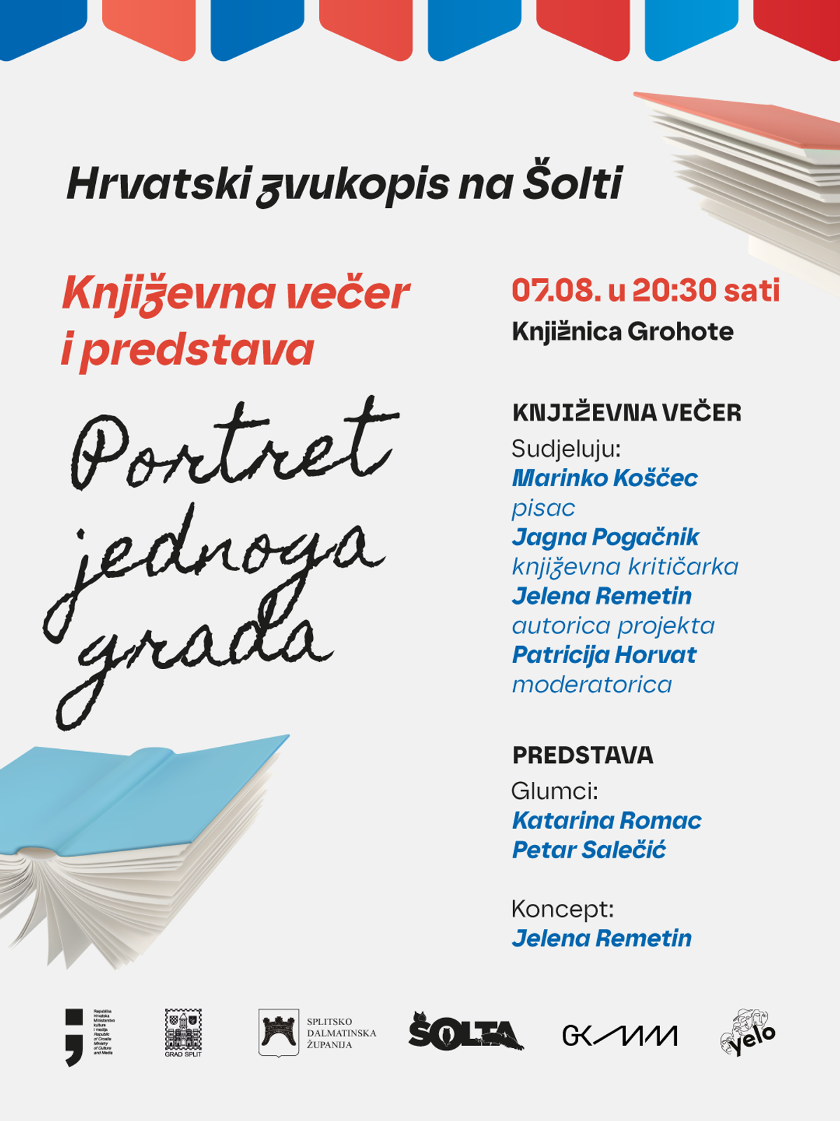 Nakon uspješnog programa na Braču, Šolta postaje nova pozornica Hrvatskog zvukopisa