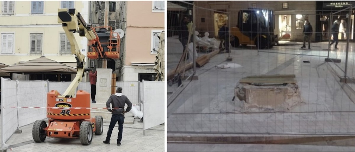 Predloženo je da se 'otučeni' štandarac vrati na Pjacu povodom Oluje, a mi donosimo priču o znamenjima koja su obilježila Split