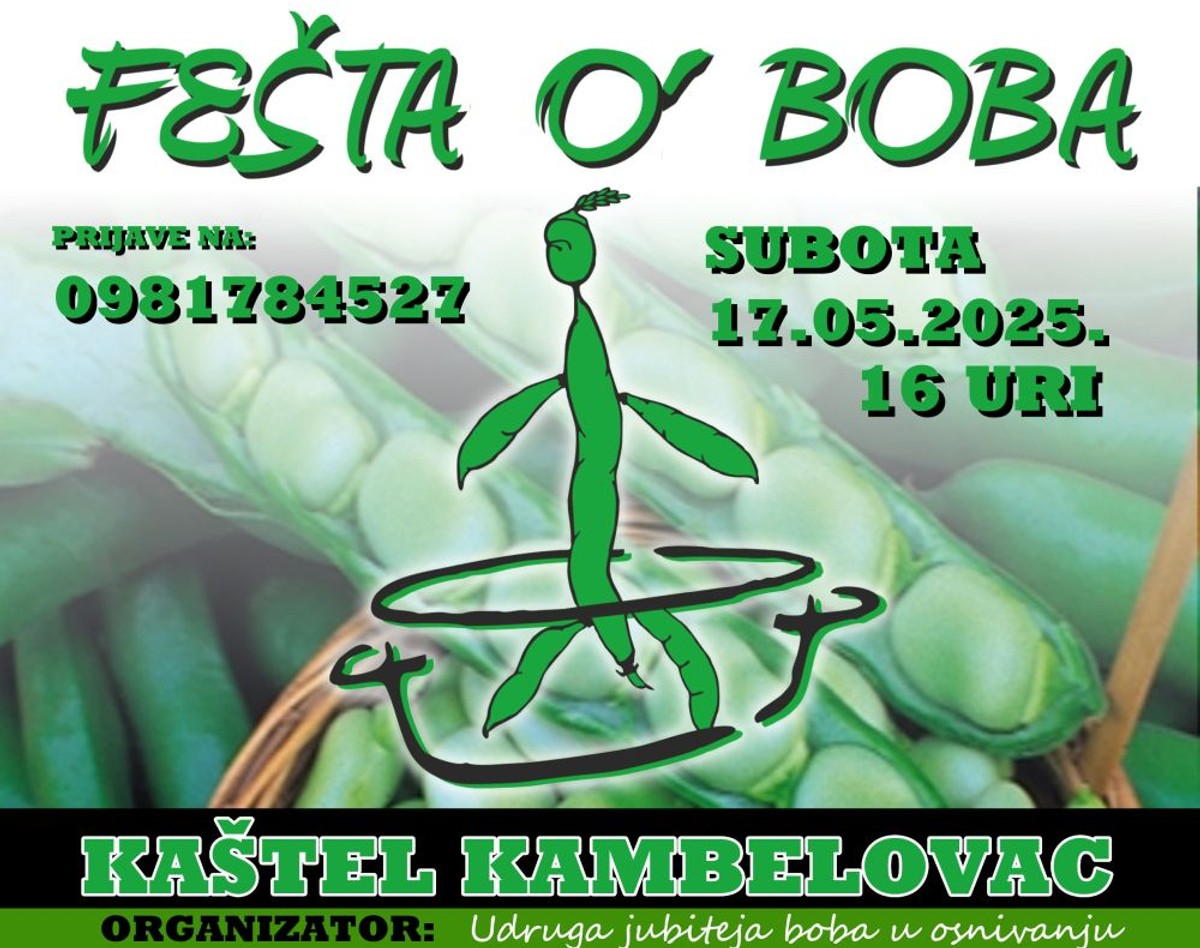 KAŠTEL KAMBELOVAC Priprema se 'Fešta o' boba'