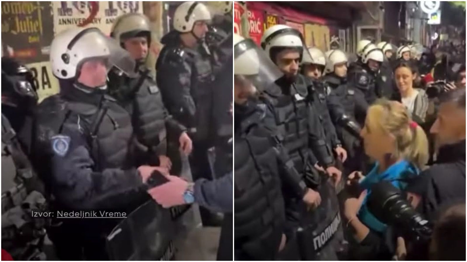 VIDEO Pogledajte kako je prošao susret građana i policijskih barikada