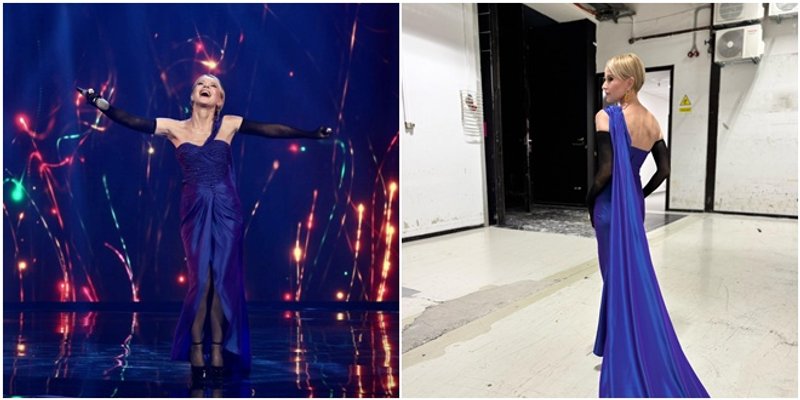 FOTO Danijela Martinović otkrila zašto je za nastup na Dori odjenula kultnu haljinu