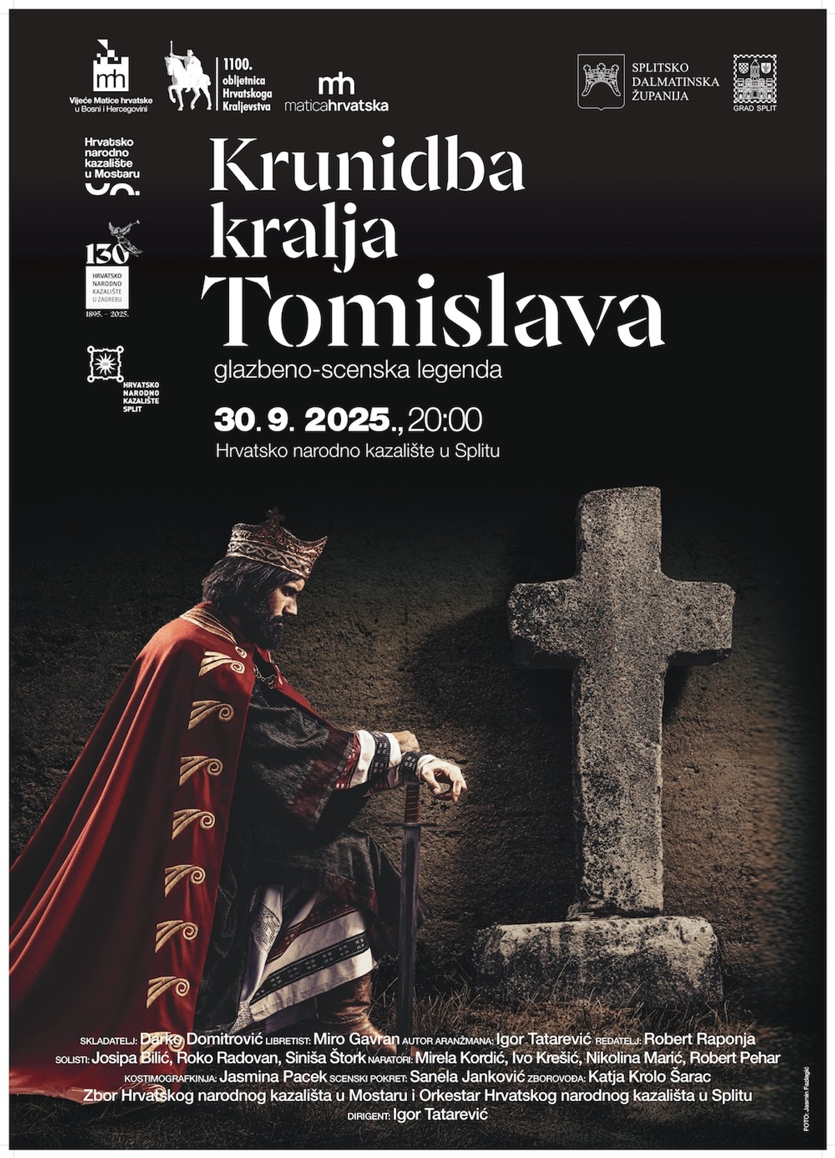 Spektakularno otvaranje sezone u HNK Split: Premijera jednog od najvećih djela hrvatske glazbe 21. stoljeća