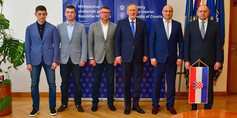 Održan sastanak potpredsjednika i ministra Božinovića s izaslanstvom Ukrajine