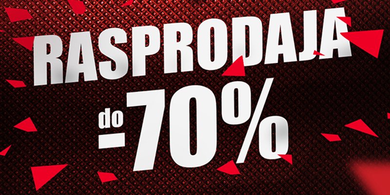 Rasprodaja u Sport Visionu!
