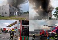 Ugašen požar skladišta tvrtke kraj Čakovca, vatrogasci i radnici nadisali se dima