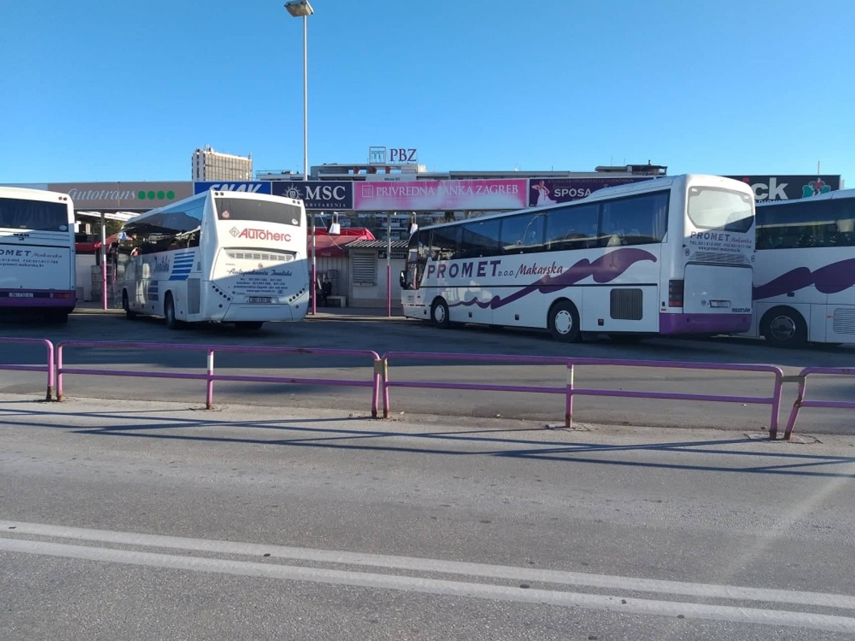 Autobusni kolodvor u Splitu