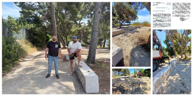 BLOKOVI SPOTICANJA Vlasnici parcela na Marjanu prozvali Javnu ustanovu da im je htjela zatvoriti put do zemljišta, Pejnović tvrdi suprotno