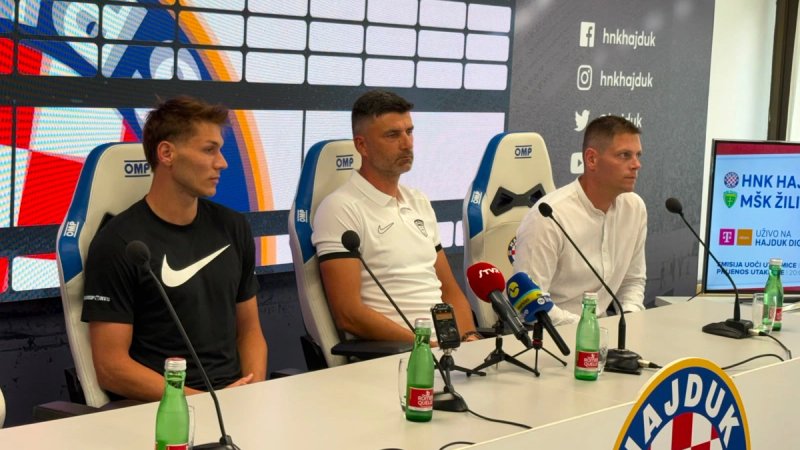 Trener Žiline: Željeli smo Hajduk u ždrijebu, imamo velika očekivanja