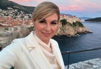 Bivša predsjednica uživala u dubrovačkom zalasku sunca