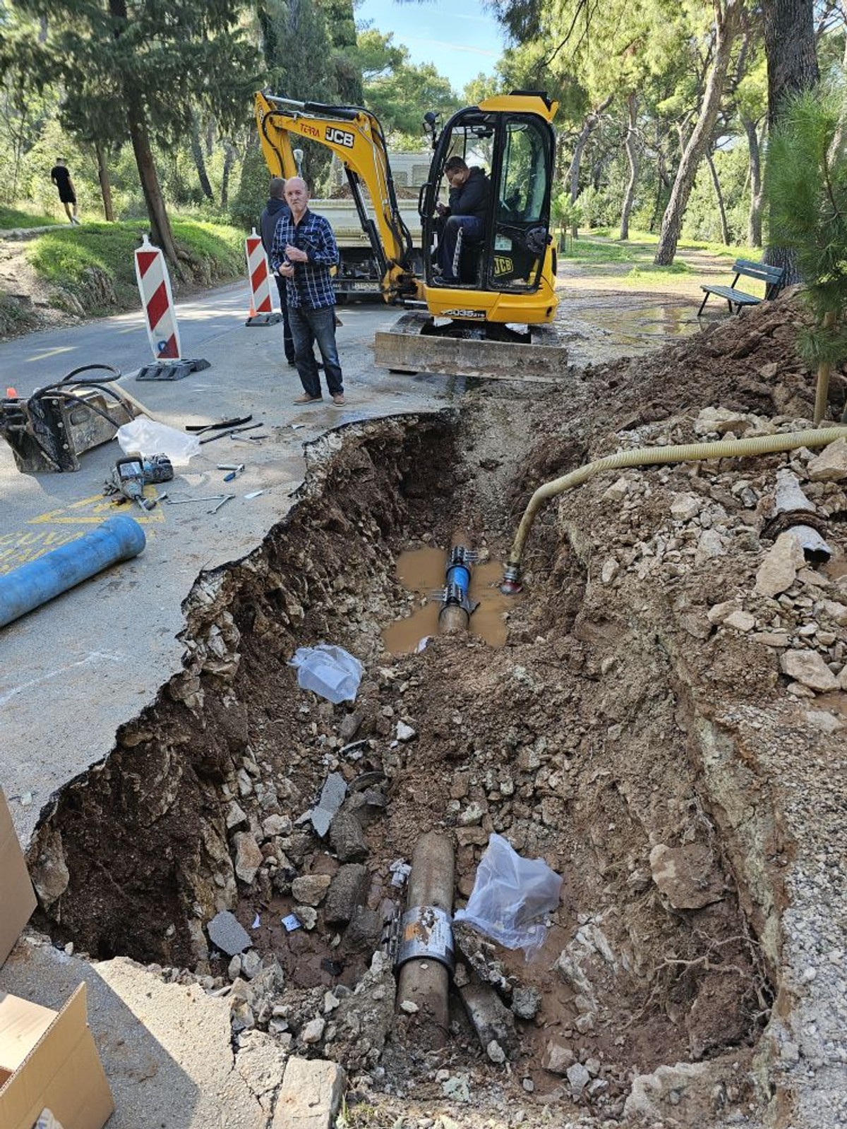 Cijev na Marjanu | foto: Joško Jaković