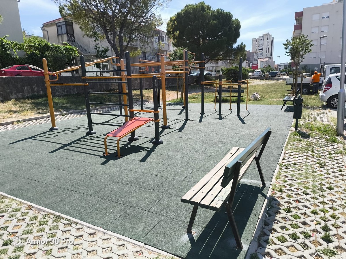 Uređen streetworkout park u Splitu
