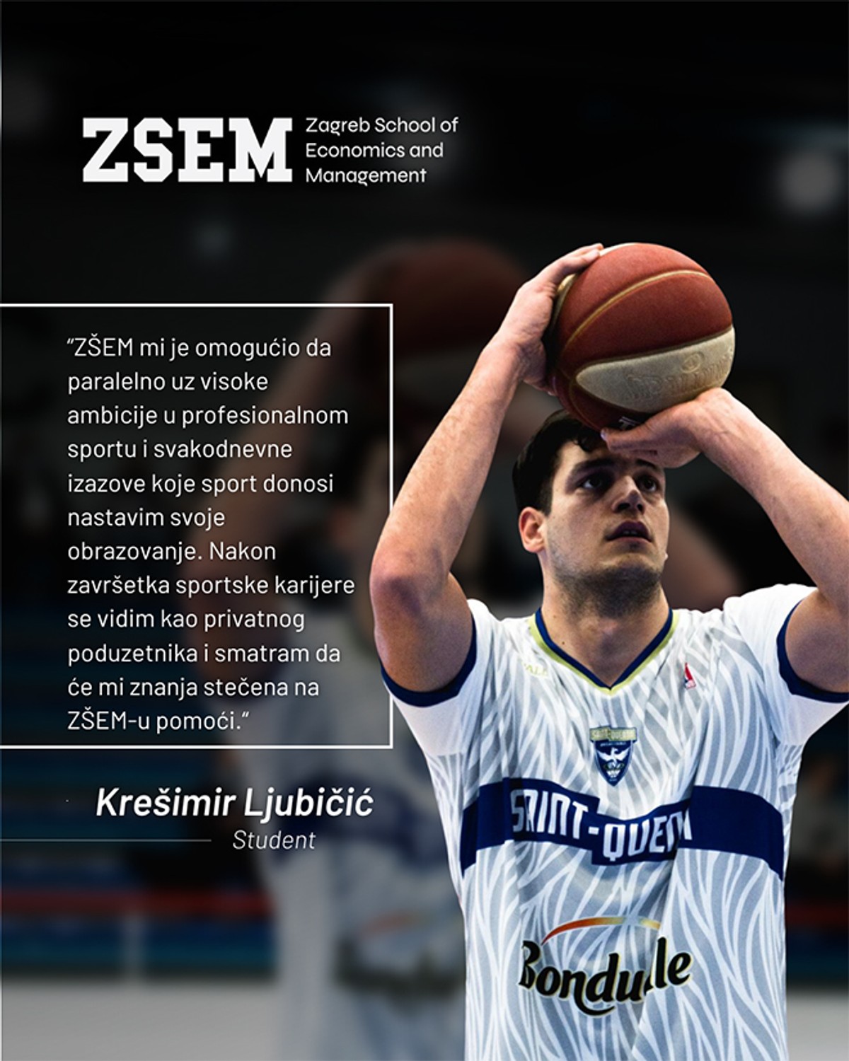 Profesionalno baviti se sportom i studirati često je izazov: Krešimir i Lovro su sportaši koji su pronašli fakultet koji potiče razvoj sportske karijere