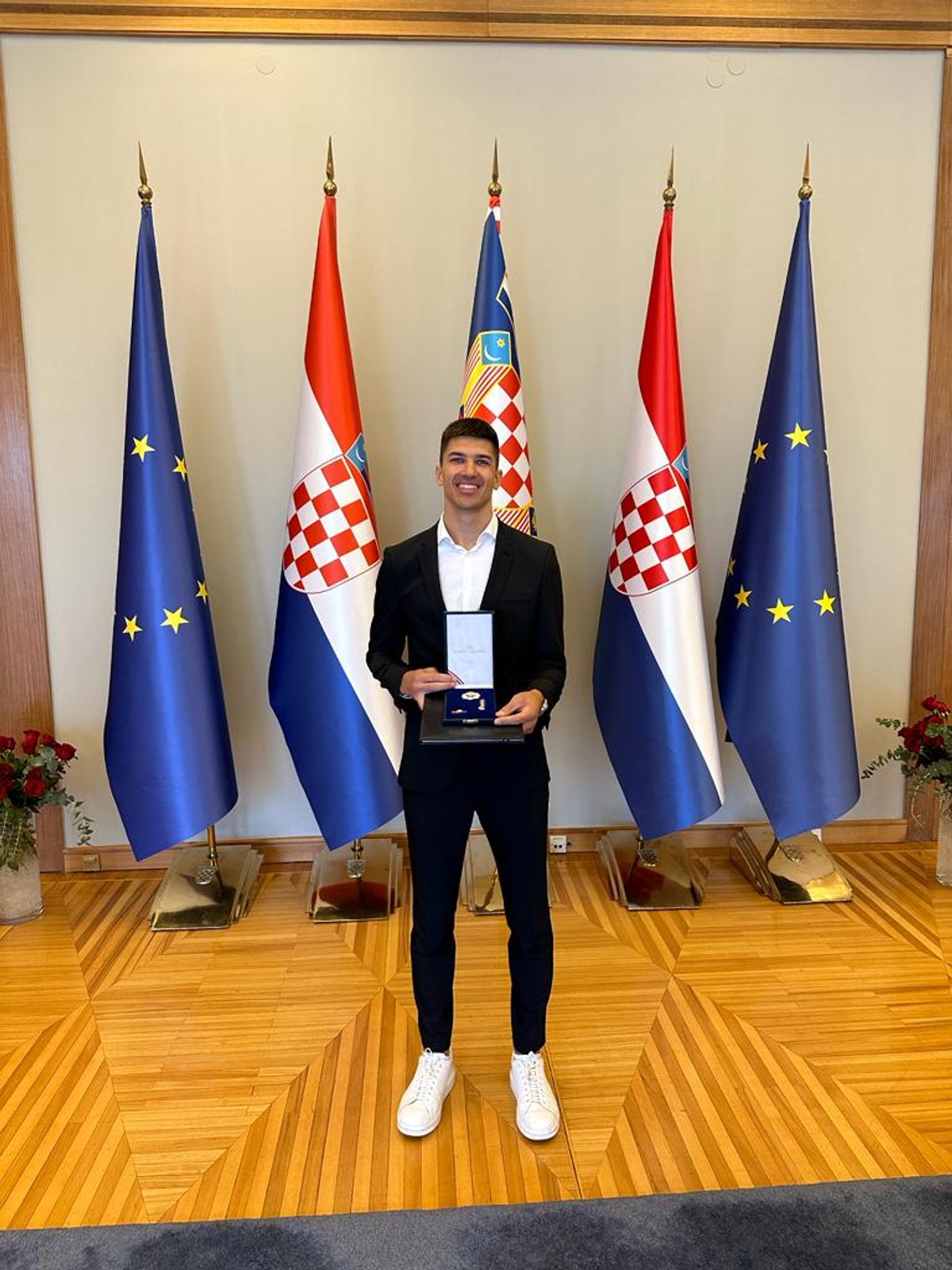 TAEKWONDO KLUB MARJAN: Toni Kanaet odlikovan je Redom Danice hrvatske s likom Franje Bučara