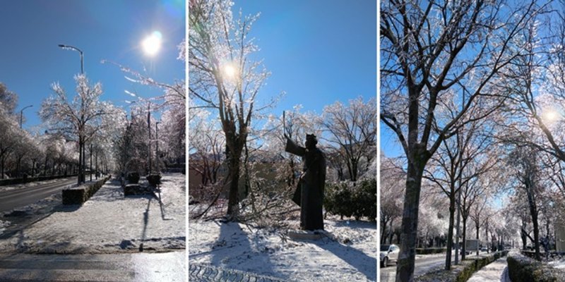 FOTO Kninska ledena idila