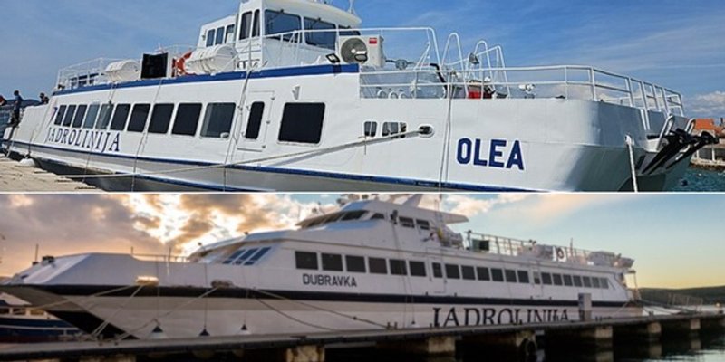 Za kupnju rashodovanih Jadrolinijinih katamarana 'Dubravka' i 'Olea' nije se javio nitko 