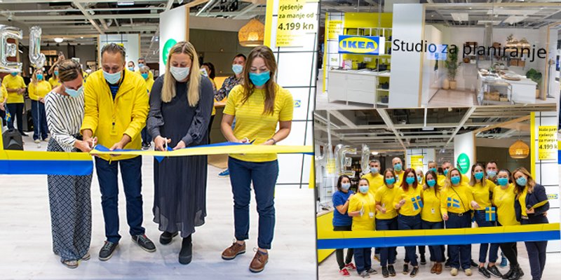 JOŠ BLIŽE DALMACIJI: Prvi IKEA Studio za planiranje započeo s radom u splitskom City Centeru one