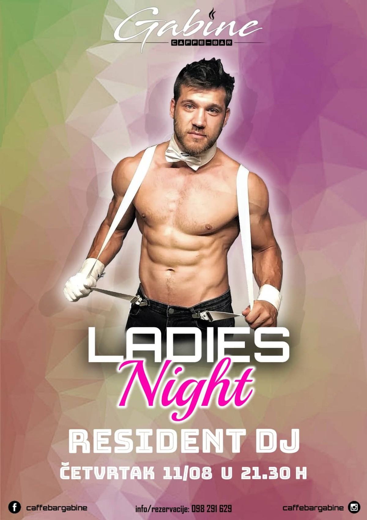 STRIP SHOW 'Ladies Night' u caffe baru Gabine