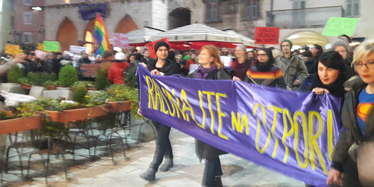 NOĆNI MARŠ Mirjana Kučer: Prestanite biti advokati djece negirajući pravo i slobodu ženi!