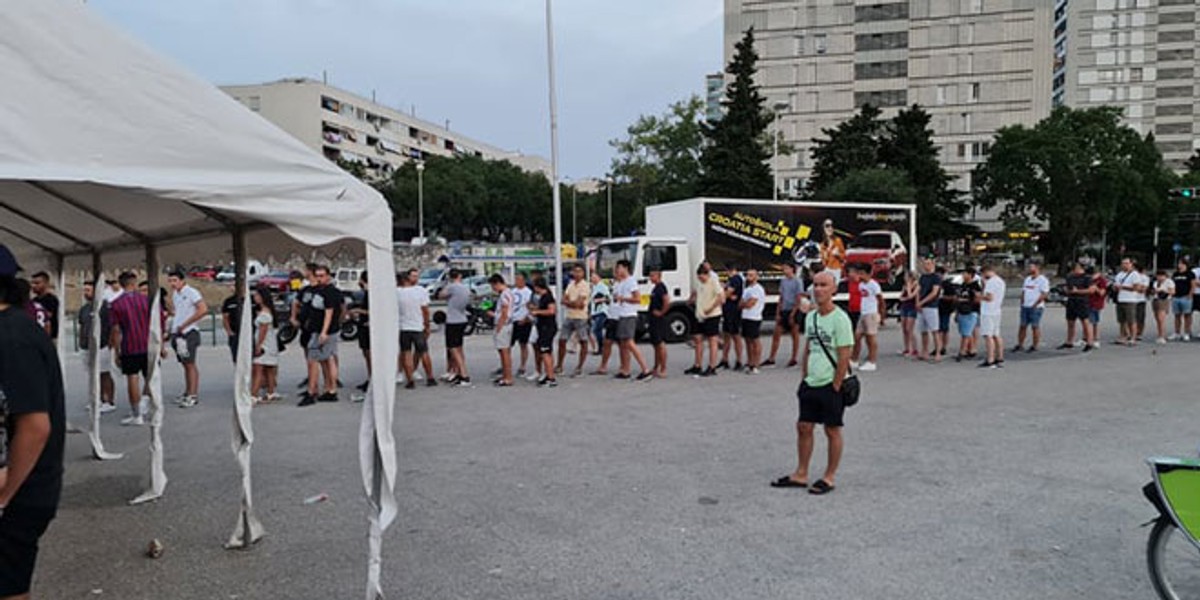 Testiranje i dalje traje, nisu svi uspjeli ući na početak utakmice