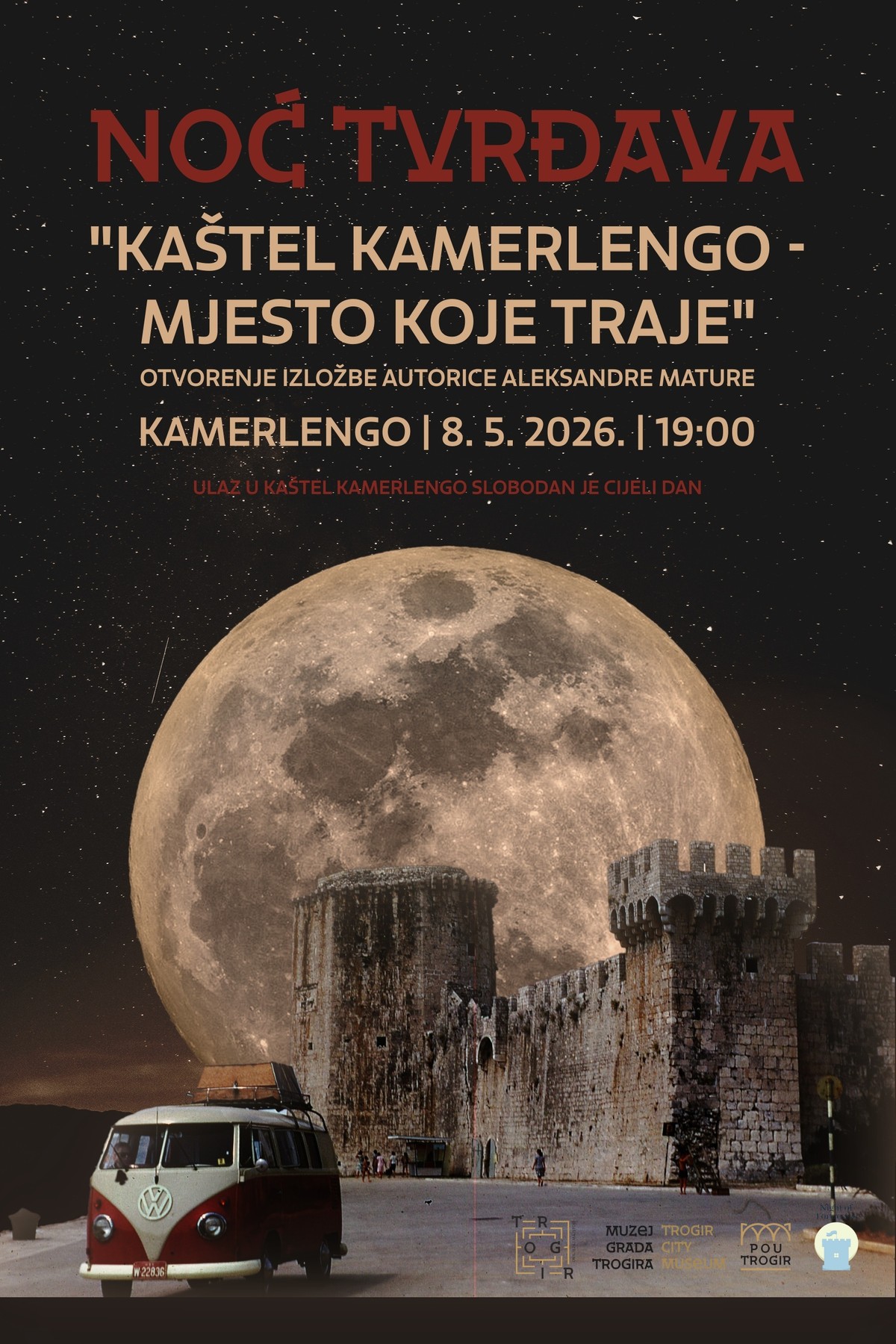 Otvorenje izložbe 'Kaštel Kamerlengo – mjesto koje traje' u tvrđavi Kamerlengo