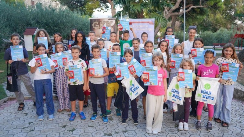 Ljetni književni izazov Gradske knjižnice Kaštela: Dodijeljene nagrade djeci koja su tijekom ljeta čitala 'iz gušta'