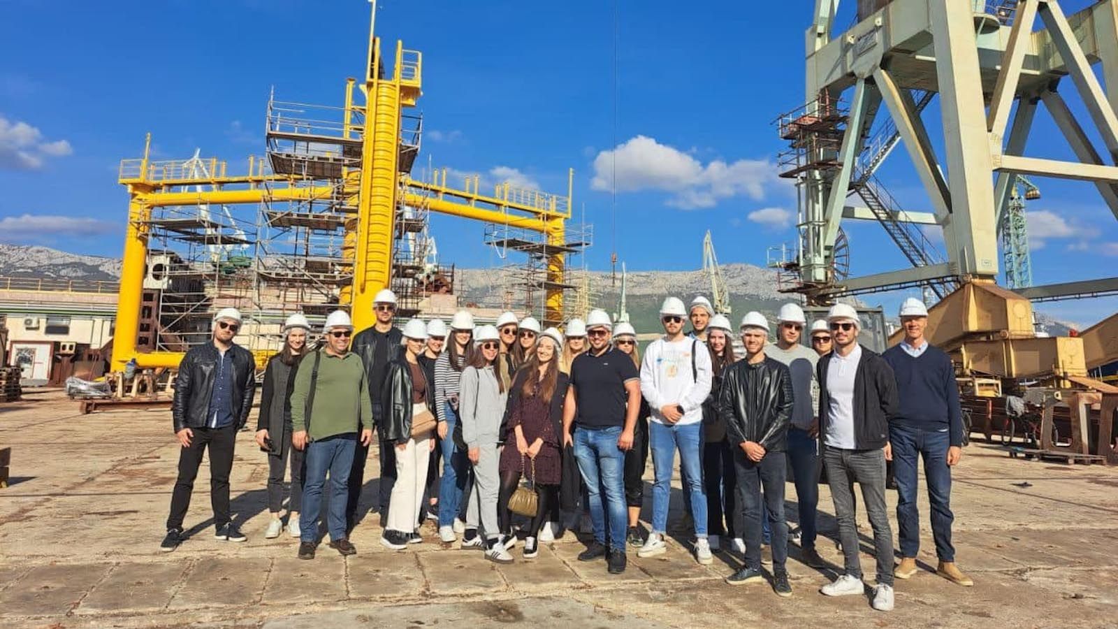 FOTO Američki studenti obišli Brodosplit: Sve snažnije se profiliramo kako 'učionica na otvorenom'