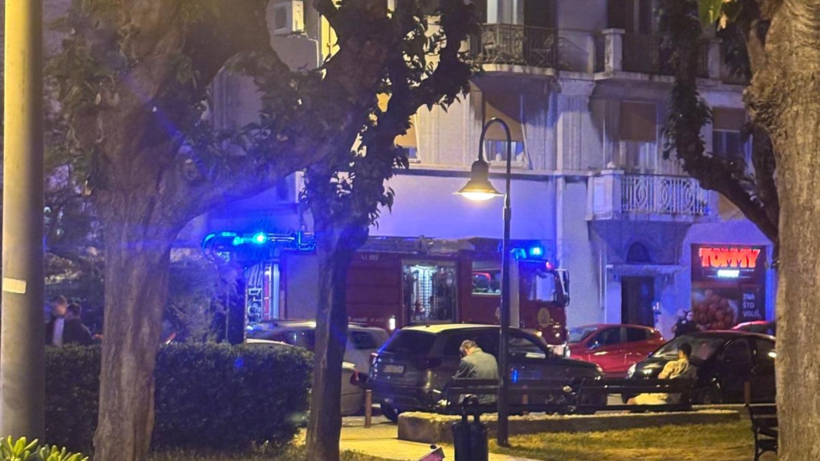 Vatrogasci na intervenciji na Matejuški