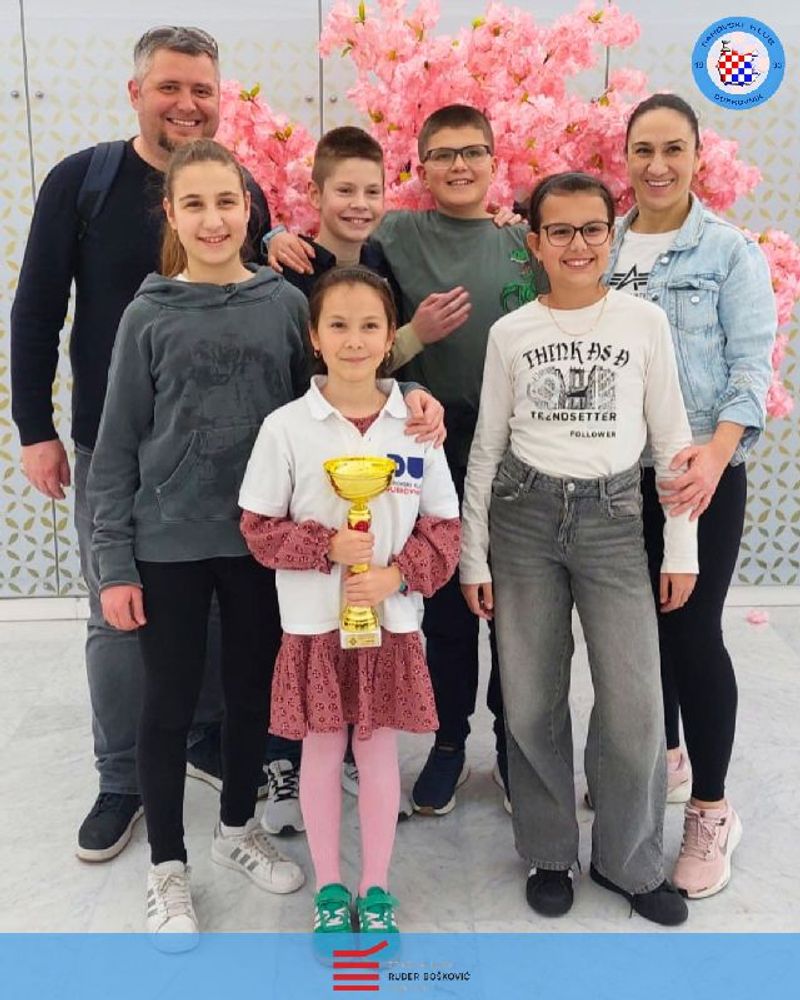 Dubrovačka šahistica Matea Račević prvakinja Hrvatske U9 sa savršenim učinkom 9/9!