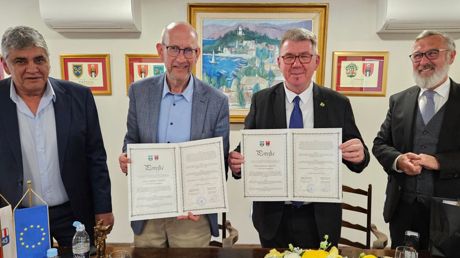Najsjeverniji hrvatski grad i najjužnija općina i službeno ispisali novo prijateljstvo