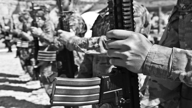 puške, oružje, rat