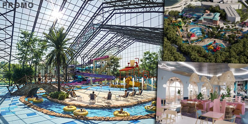 Prvi zatvoreni aquapark na obali radit će cijelu godinu