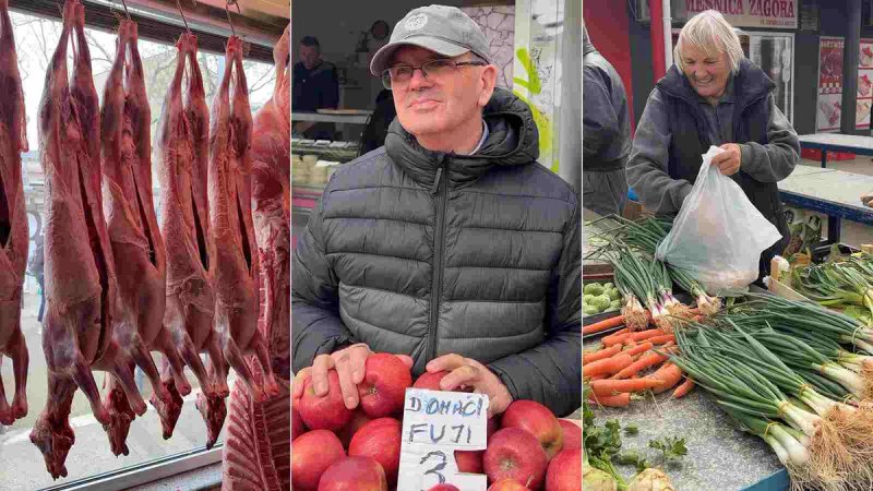 VIDEO Janjetina, kapulica, šunka... evo kakve su cijene na splitskom Pazaru
