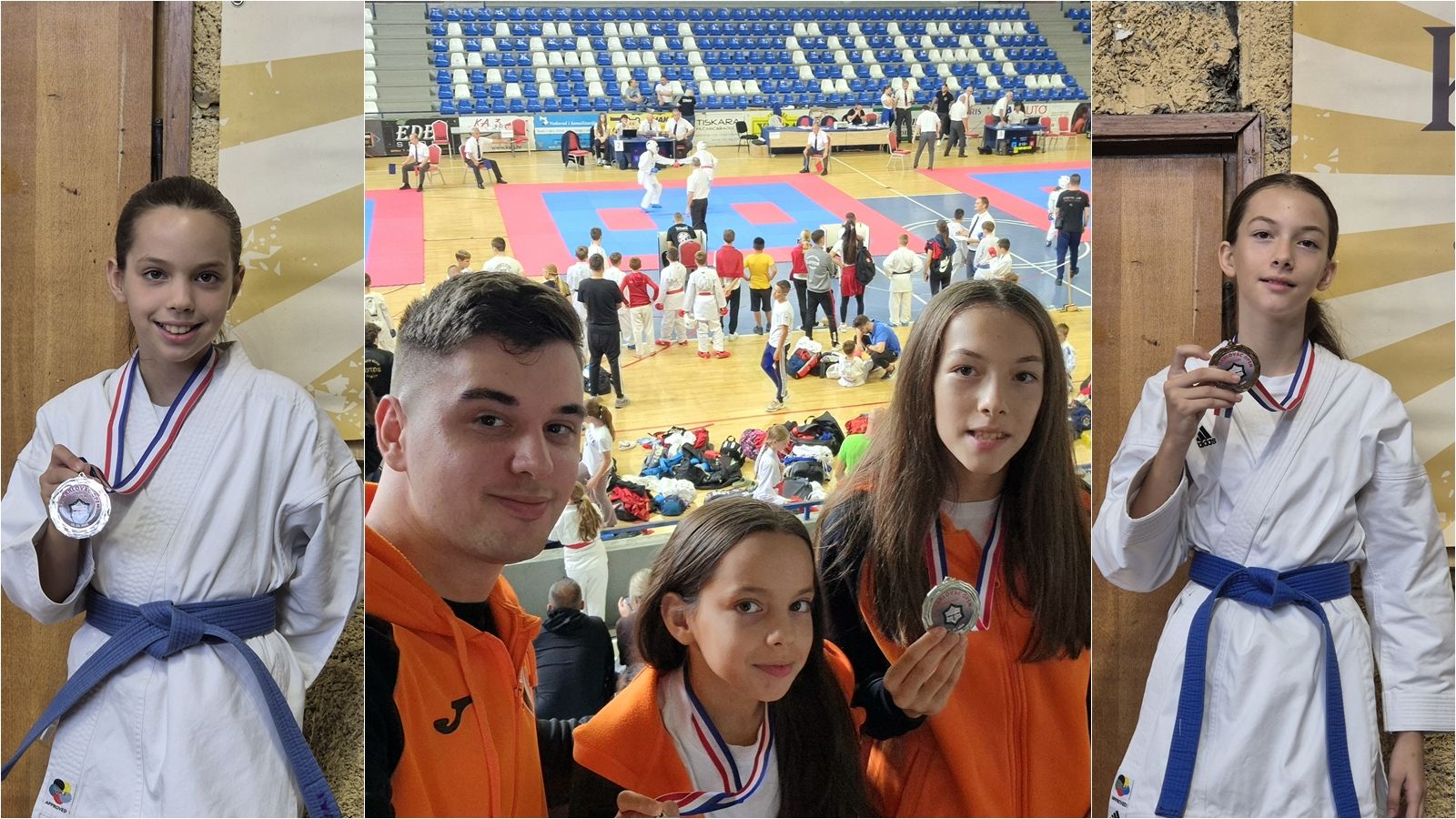 Dvije finalistice i dva srebra za Karate klub Šibenik na 21. Karlovac Openu