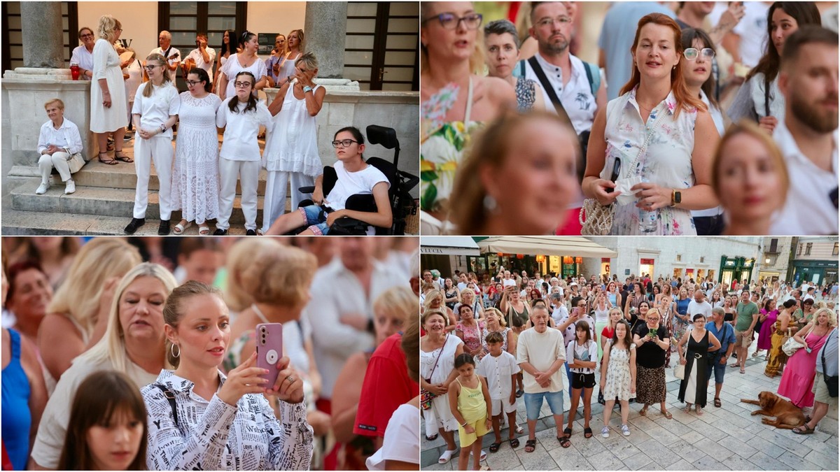 FOTOGALERIJA Pogledajte tko je sve došao odati počast Oliveru u centru Splita