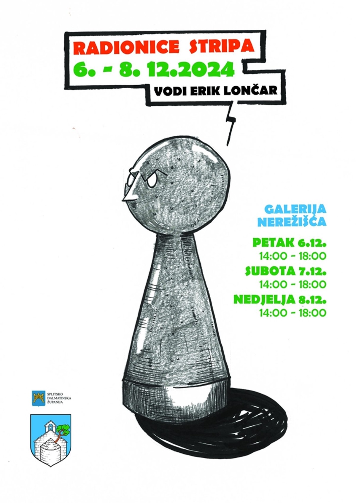 I ove godine strip junaci na Braču: Pridruži se besplatnoj radionici stripa u Nerežišćima i nacrtaj svoj prvi strip!