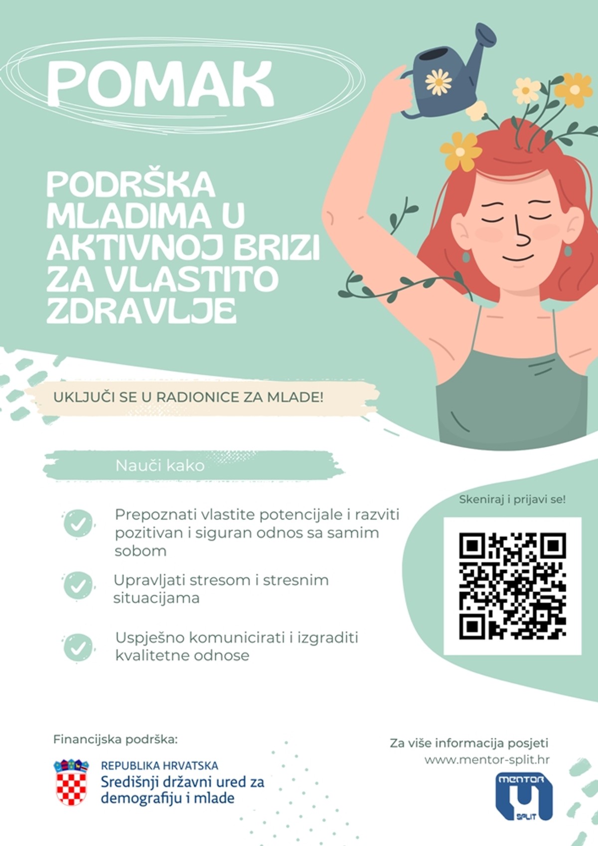 POMAK Novi ciklus besplatnih radionica za srednjoškolce