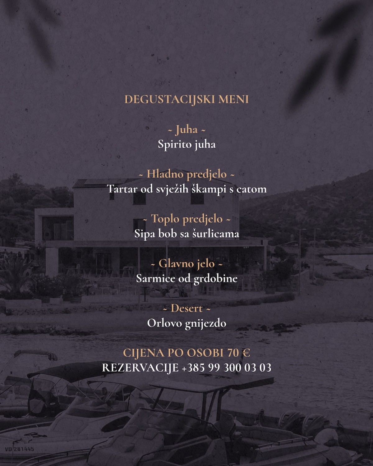 Delicije otoka Kaprija u splitskoj Kadeni