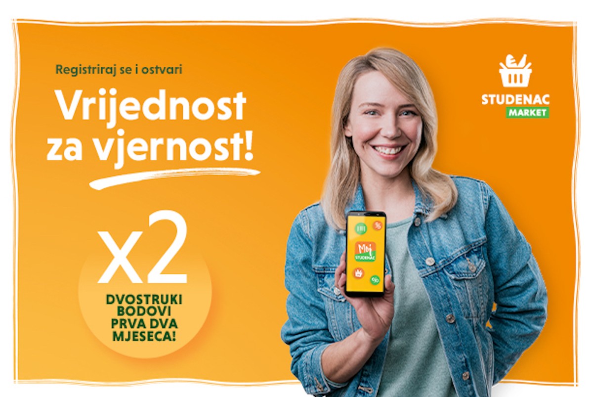 MOJ STUDENAC Poznati trgovački lanac predstavio mobilnu aplikaciju i novi program vjernosti