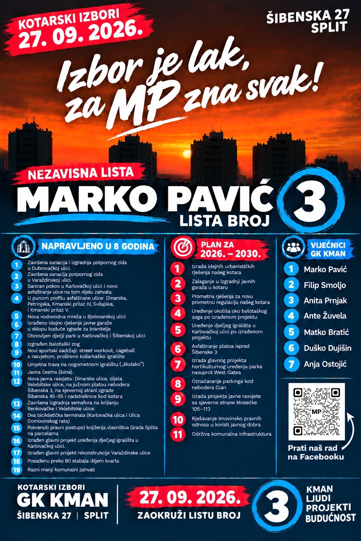 IZBORI U SPLITU Kandidat za čelnika Kmana najavio borbu s prometnim kaosom